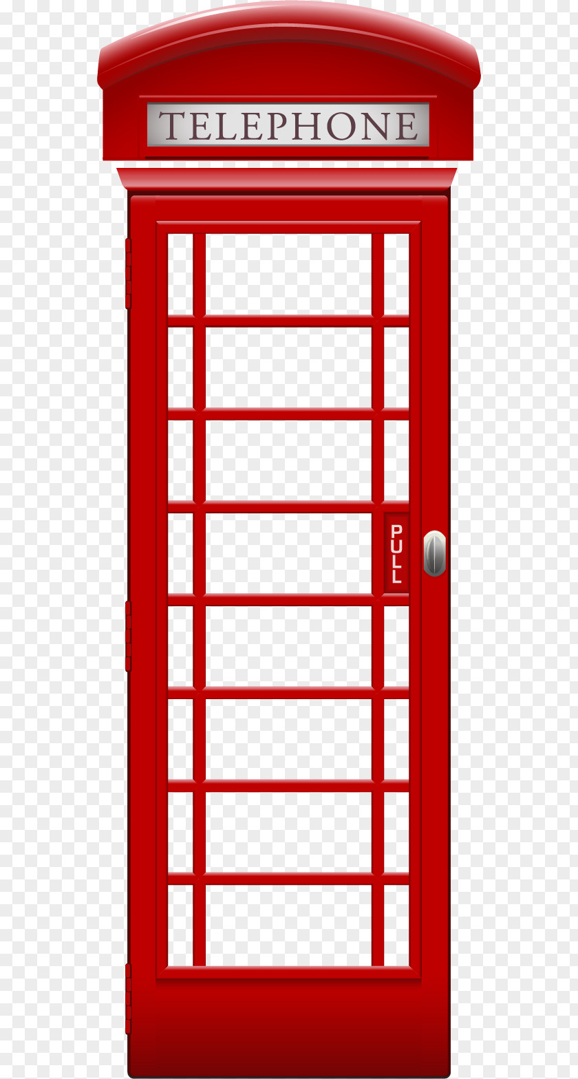 Vector Elements Iron Poster London Telephone Booth Red Box Royalty-free PNG