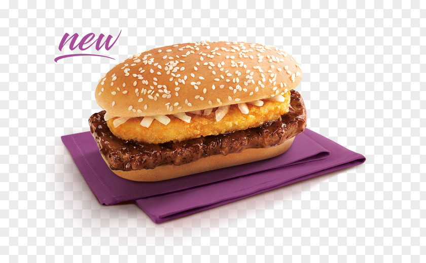 Beef Burger Hamburger Fast Food Cheeseburger McDonald's Big Mac Breakfast Sandwich PNG