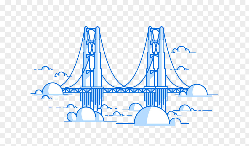 Bridge Graphic Design Illustration PNG