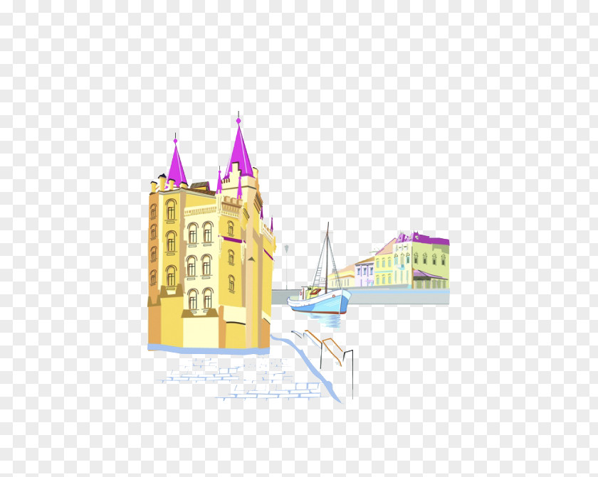Bright City Euclidean Vector Photography Architecture PNG