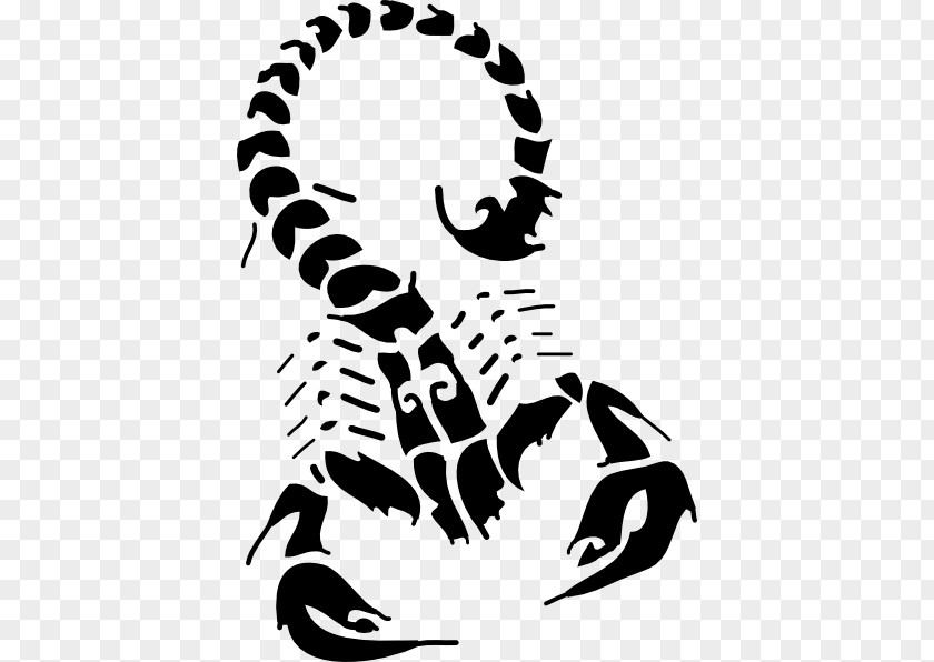 Scorpion Tattoo Drawing Clip Art PNG