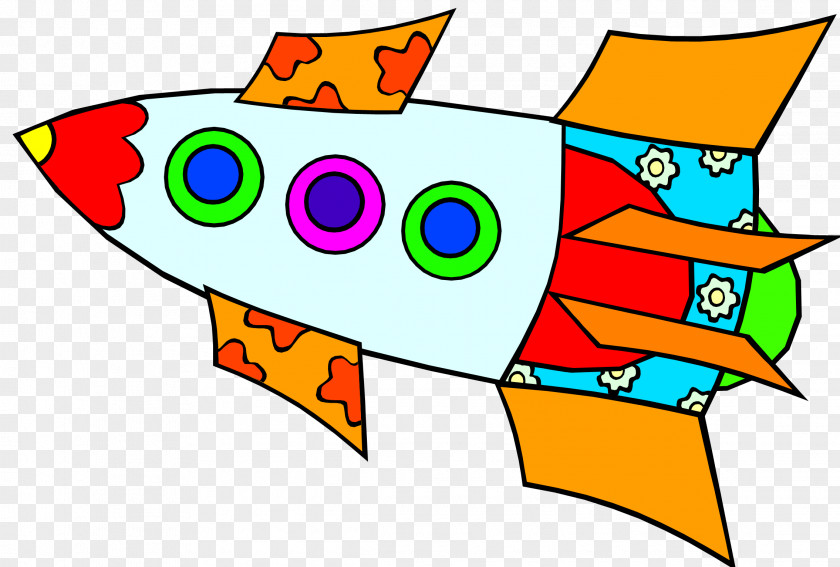 Simple Ship Drawing Rocket Spacecraft Clip Art PNG