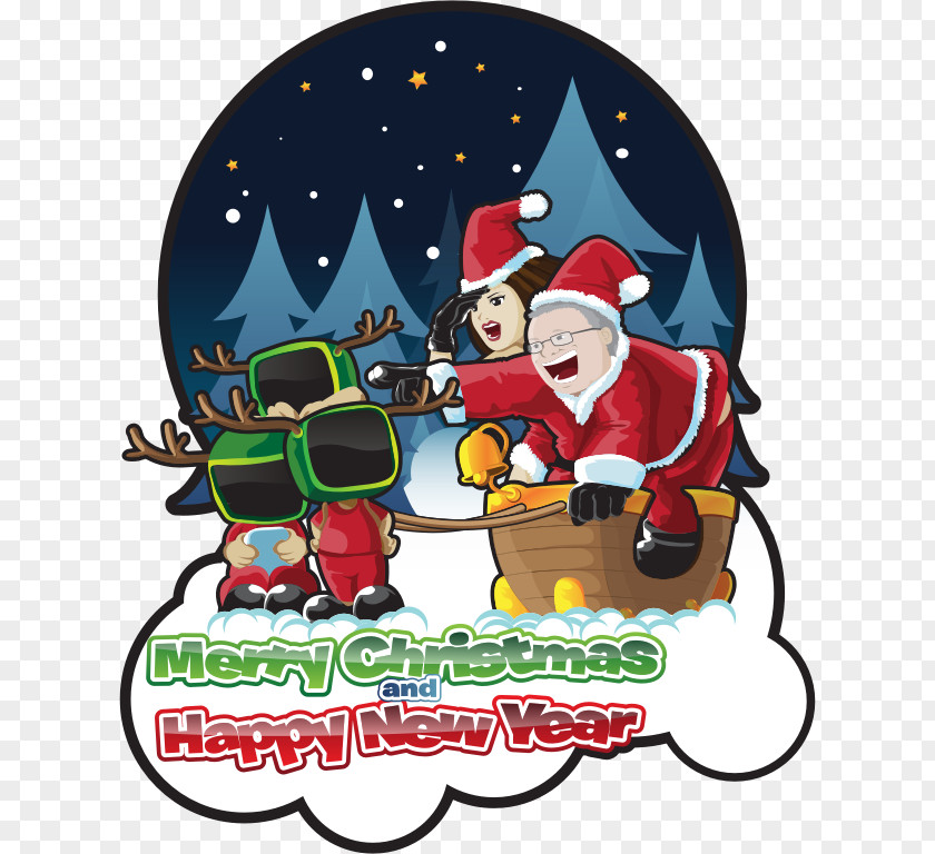 Commercial Use Christmas Santa Claus New Year's Day Clip Art PNG