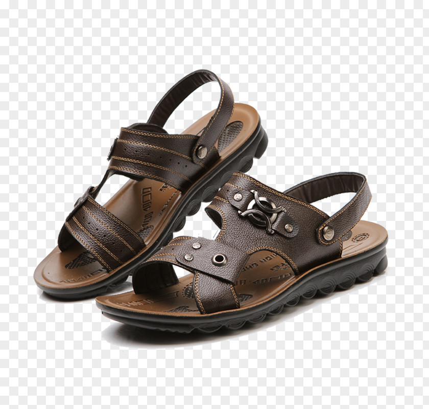 Leather Sandals Products In Kind Cattle Sandal Dress Shoe PNG