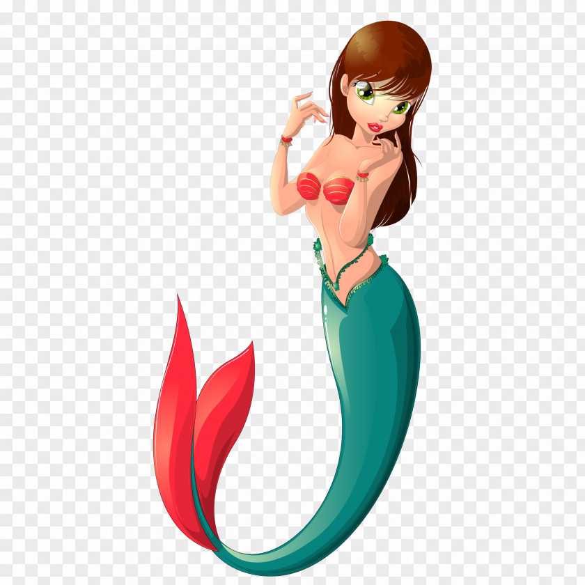 Mermaid The Little Ariel Cartoon PNG