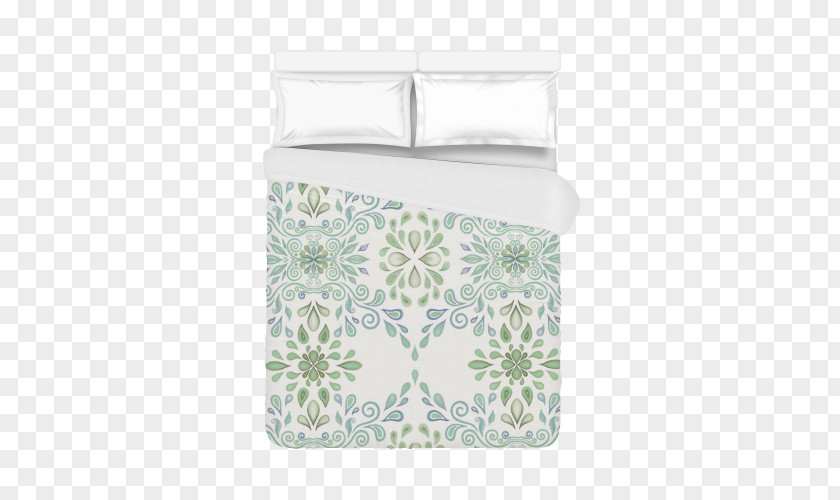 All Over Pattern Blue Green Backpack PNG