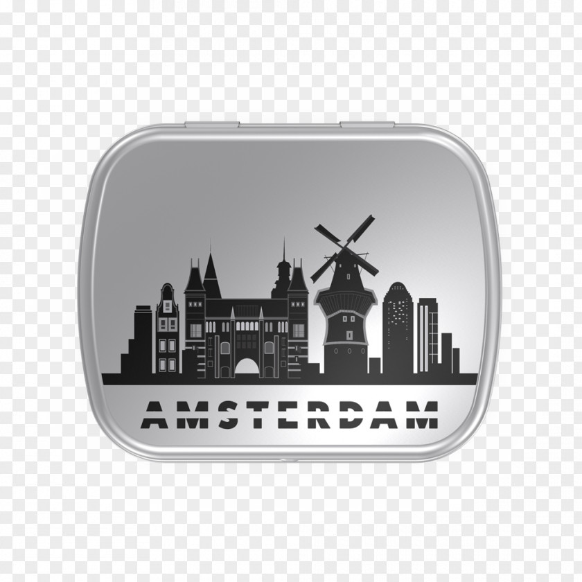 Amsterdam Tin Can Box Tinplate Brand PNG