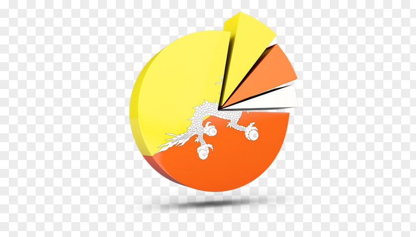 Bhutan Streamer Illustration Pie Chart PNG