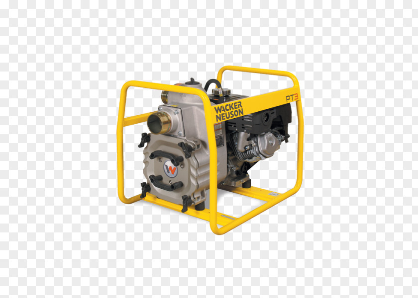 Business Pump Heavy Machinery Diesel Engine Wacker Neuson Dewatering PNG