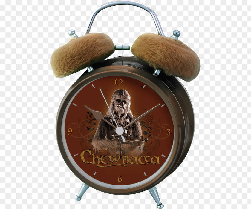 Clock Chewbacca Anakin Skywalker R2-D2 Alarm Clocks Darth Maul PNG