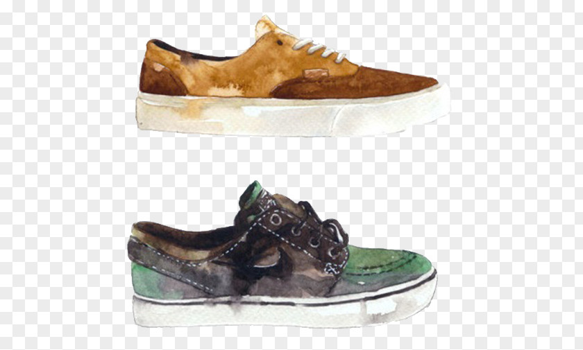 Colored Shoes Sneakers Shoe Nike Designer PNG