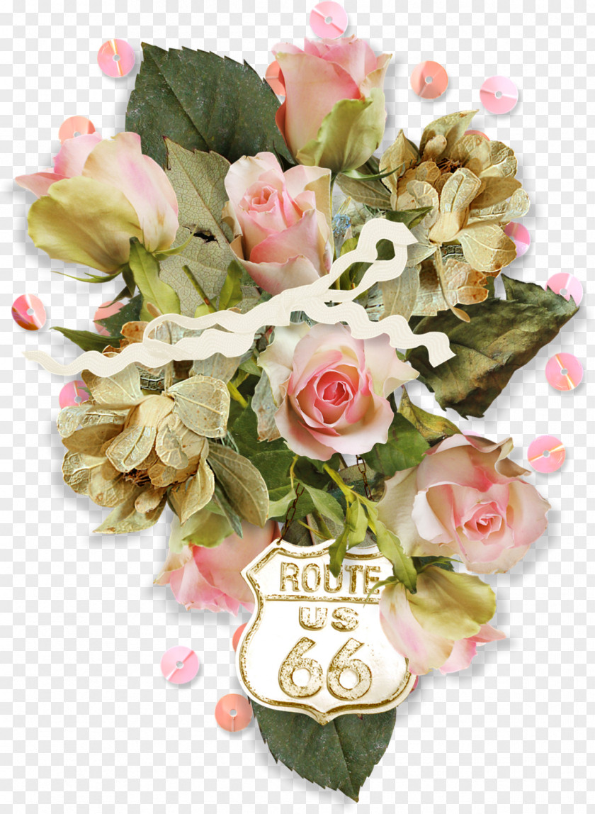 Floral Decorative Pattern Garden Roses Design Flower Bouquet PNG