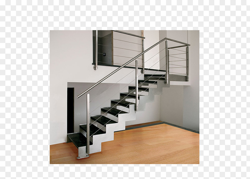 Glass Staircases Guard Rail Handrail Stainless Steel Wrought Iron PNG