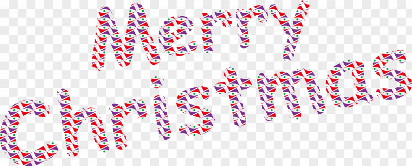 Merry Christmas Font PNG