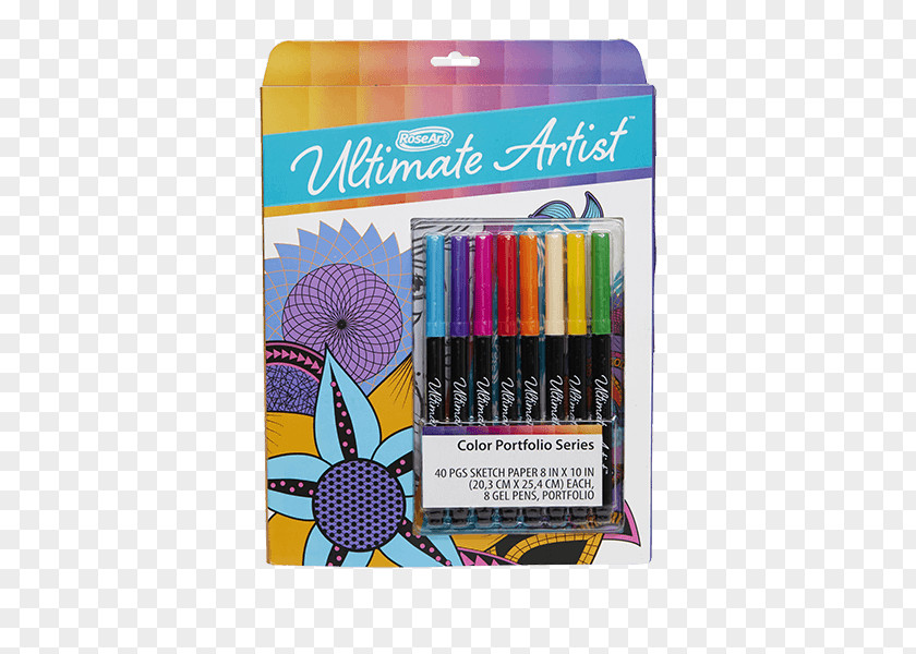 Pencil Marker Pen Colored Artist PNG