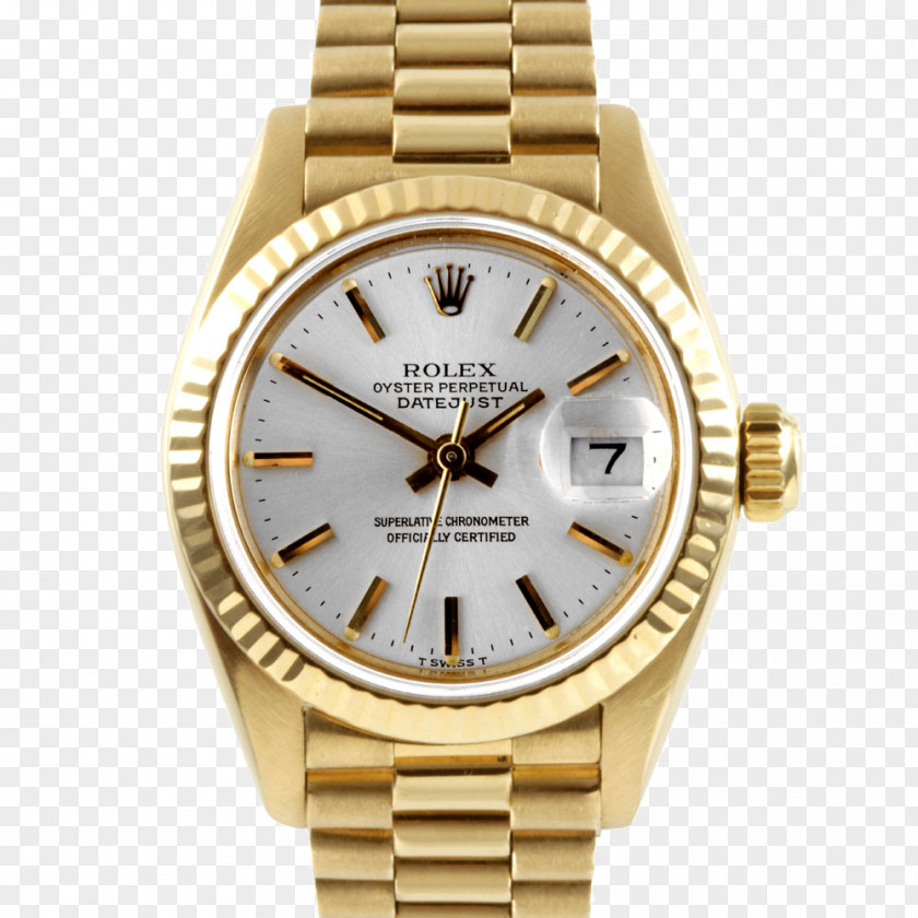 Rolex Gold Pocket Watch PNG