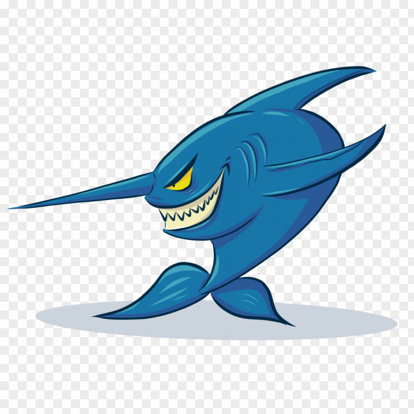 Shark Dolphin Swordfish Clip Art PNG