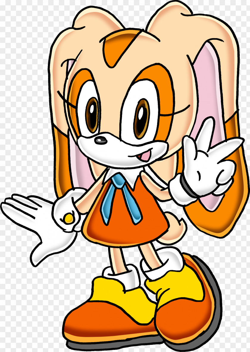 Sonic Cream The Rabbit Knuckles Echidna Tails Adventure Unleashed PNG