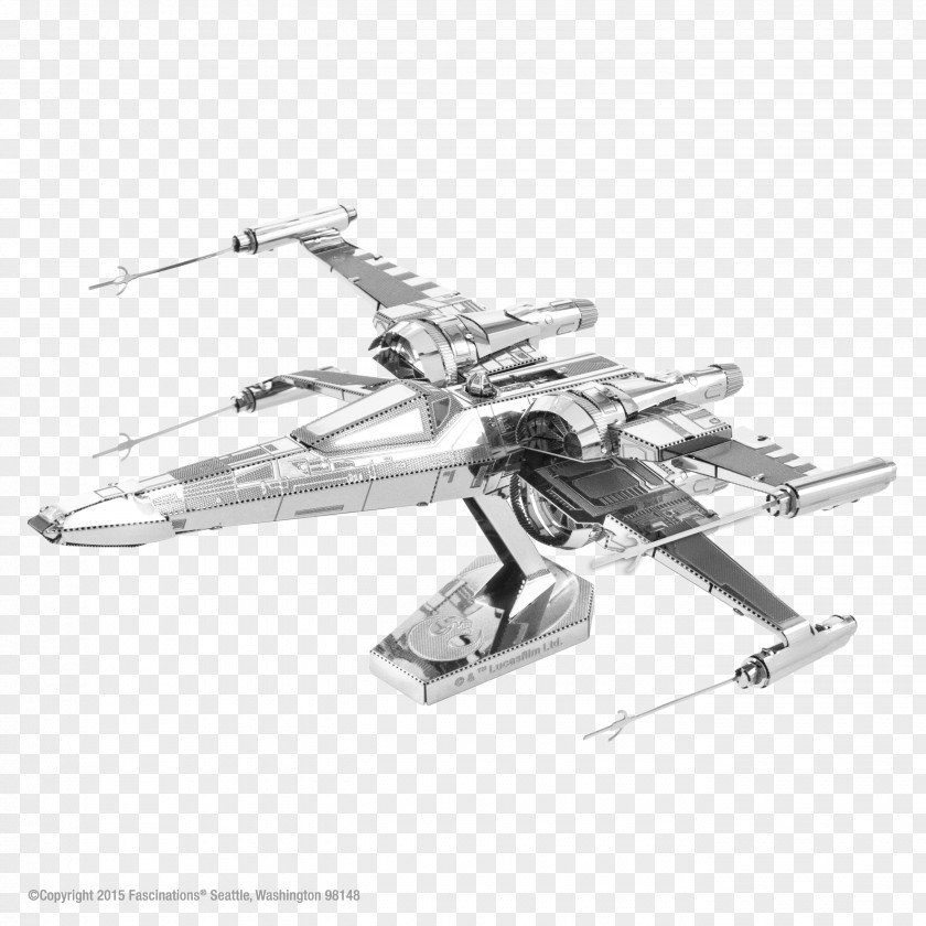 Star Wars Poe Dameron X-wing Starfighter Boba Fett R2-D2 C-3PO PNG