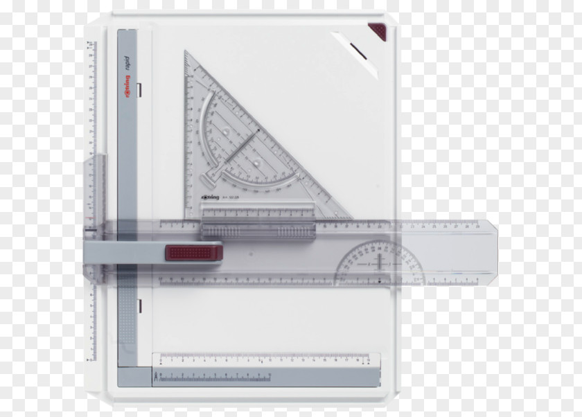 Table Drawing Board Plastic Rotring PNG