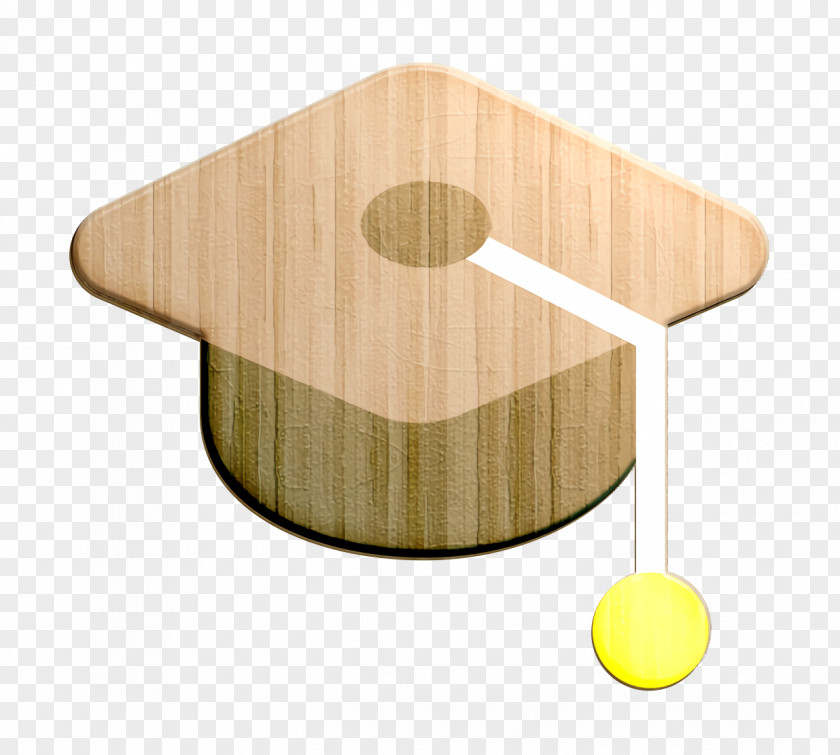 Wood Table Cap Icon Education Hat PNG
