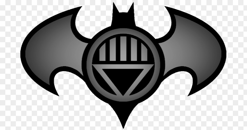 Batman Black And White Symbol Green Lantern Larfleeze Logo Blue Corps PNG