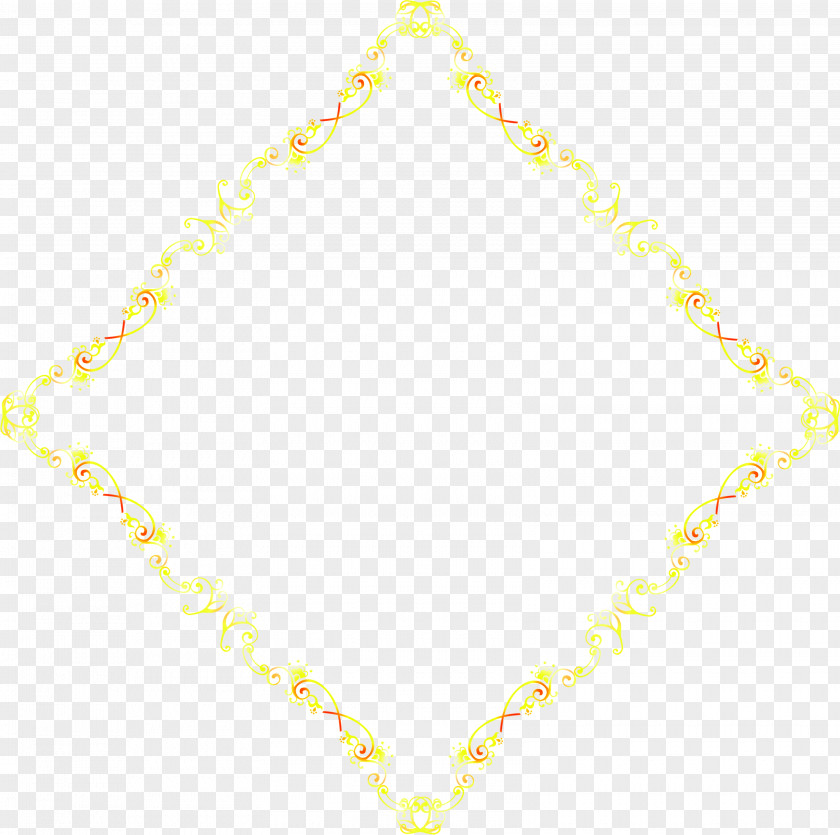 Gold Frame Border Area Angle Pattern PNG