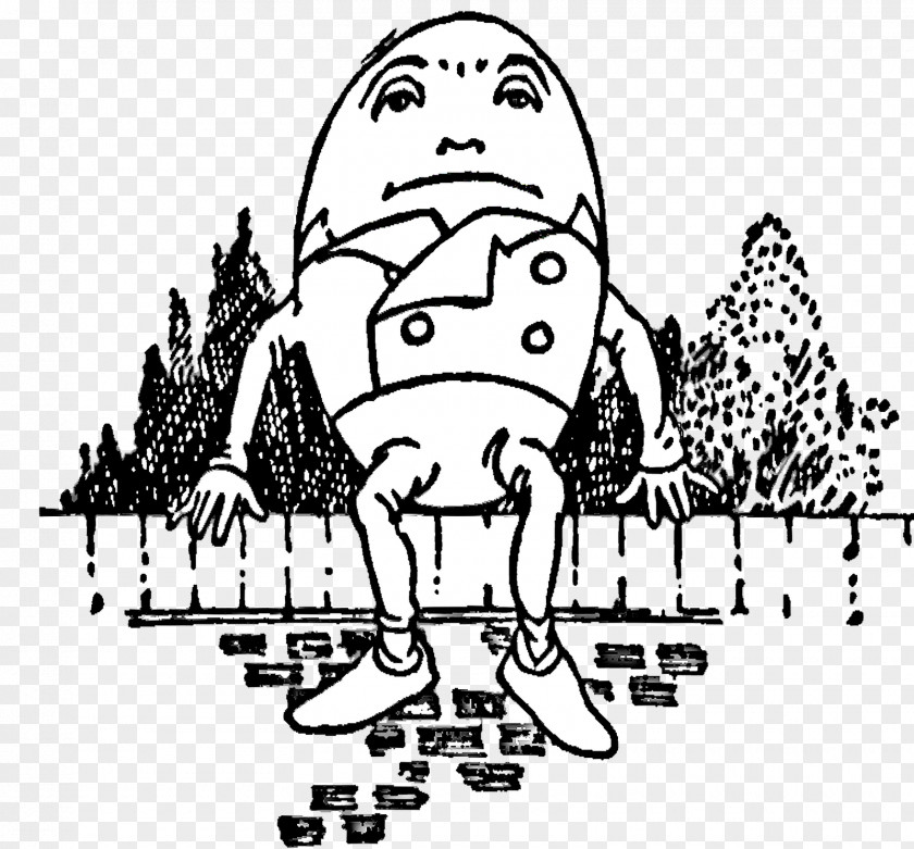 Humpty Dumpty Nursery Rhyme Children's Song Text PNG