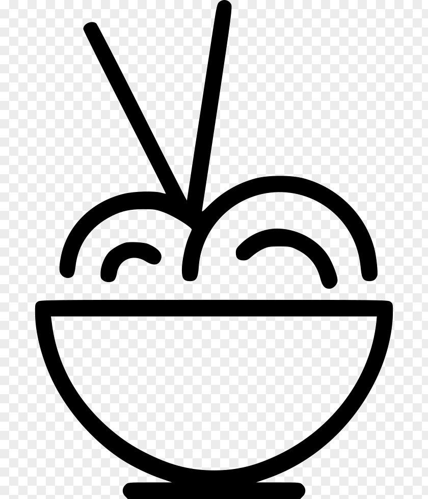 Punch Bowl Icon Clip Art Line PNG