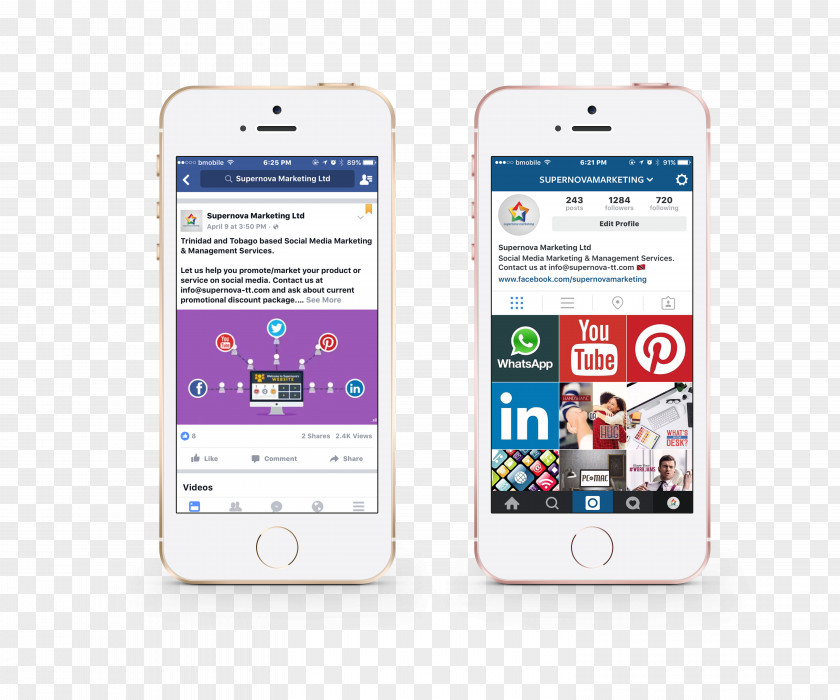 Social Media Feature Phone Digital Marketing PNG