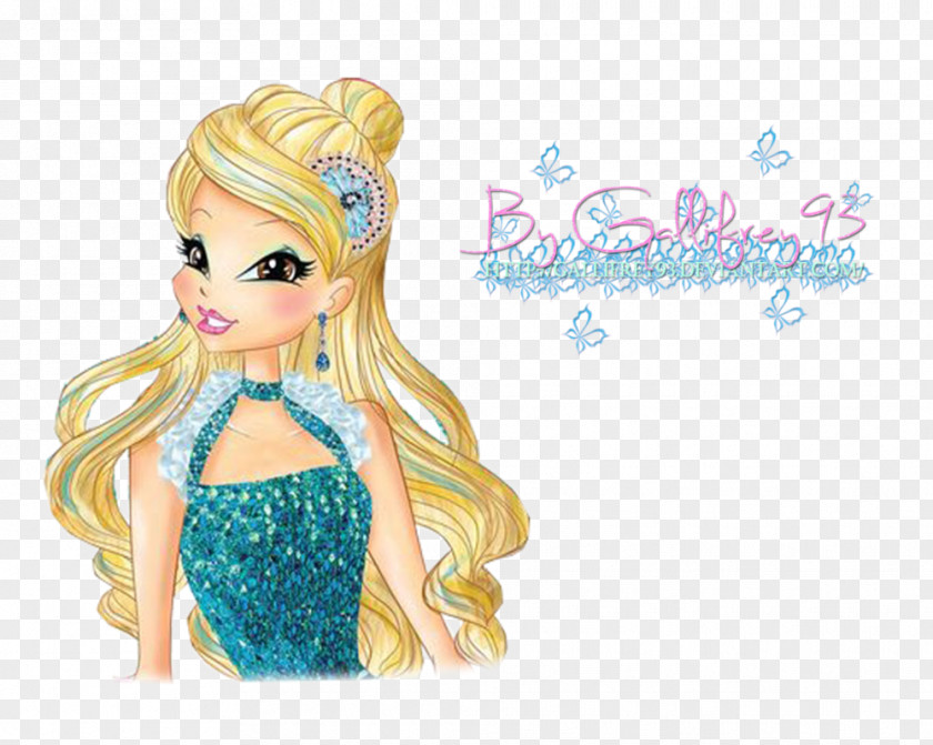 Winx Stella Animated Cartoon Drawing PNG