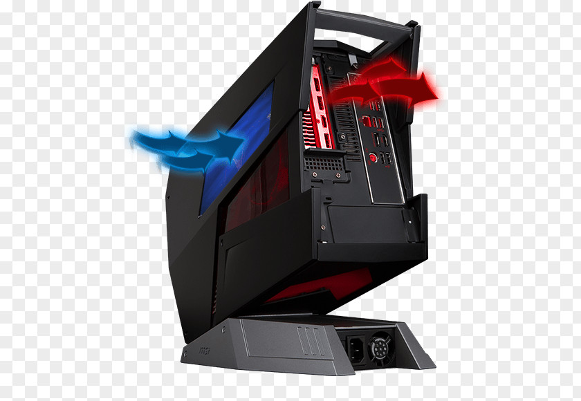 Airflow Gaming Computer MSI Aegis 3 Micro-Star International Personal PNG