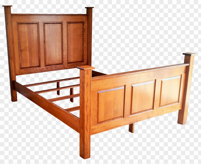 Bed Frame Mission Style Furniture Headboard Platform Bedroom Sets PNG