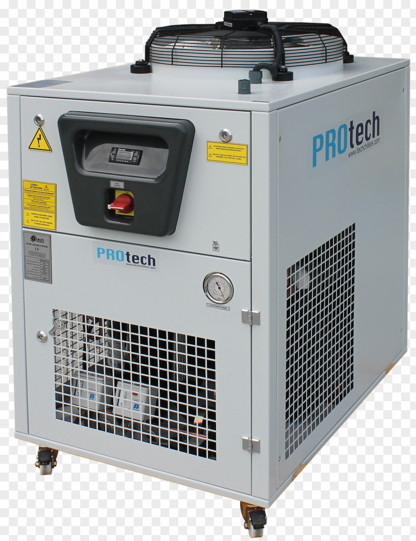 Chiller Machine Refrigeration Heat Su Soğutmalı Motor PNG