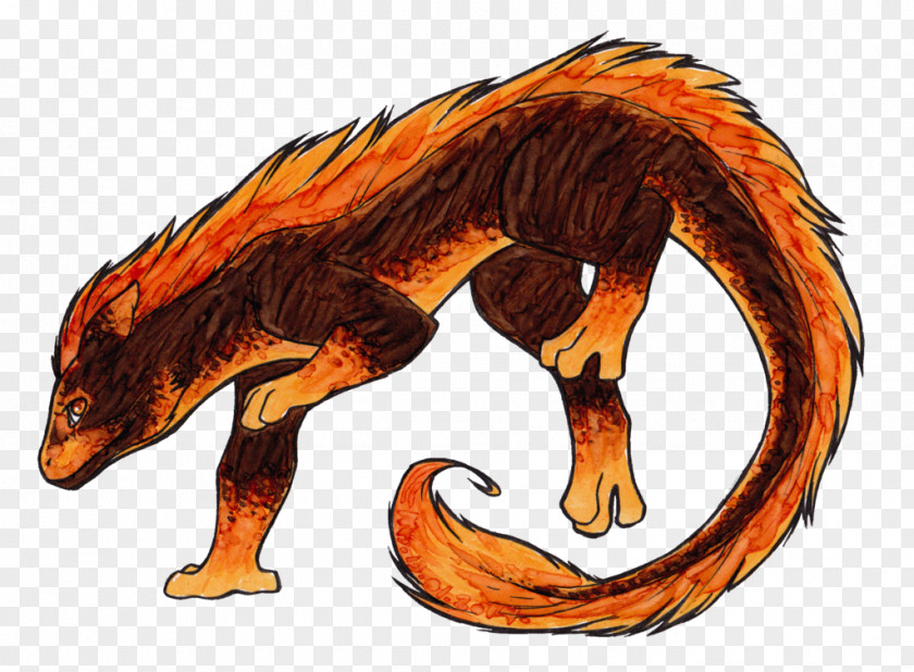 Flame Dragon Cat Mammal Animal Dog Carnivora PNG