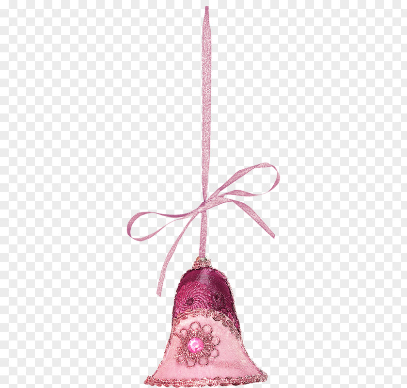 Princess Pink Bell Christmas Pudding Ornament Decoration Clip Art PNG
