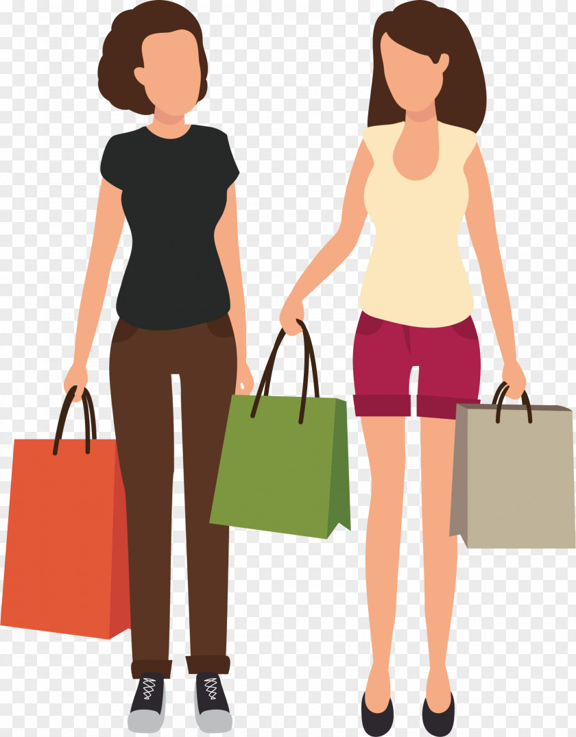 Shopping Woman Bag Consumer PNG