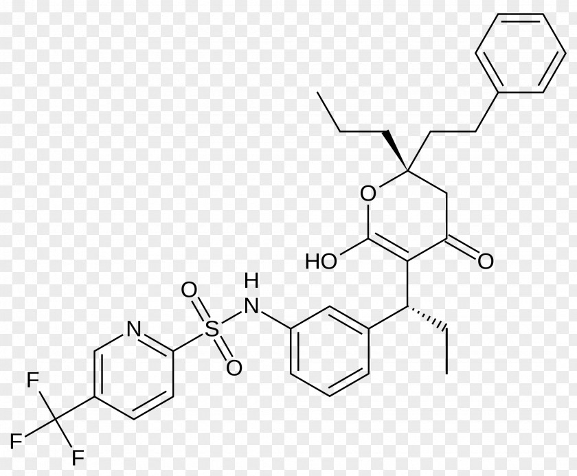 Tipranavir Enzyme Inhibitor HIV-1 Protease Nile Red Peptide PNG