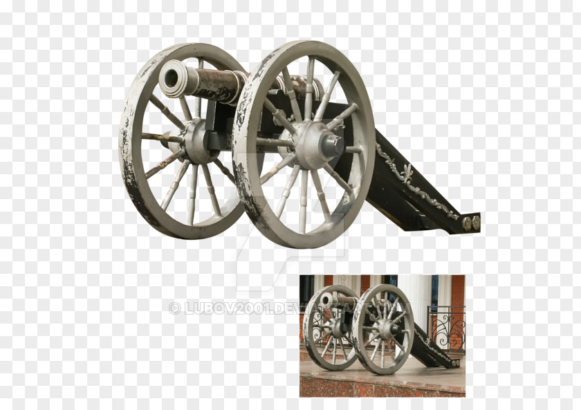 Cannon Car Alloy Wheel Spoke Rim PNG