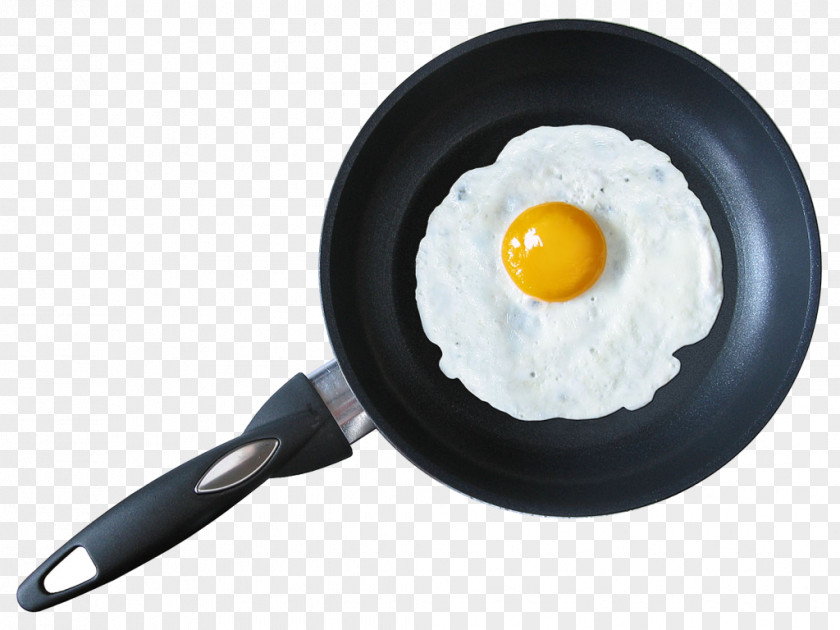 Fried Chicken Egg Rice Frying Pan PNG