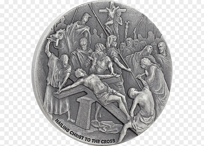 Metal Coin Silver Gold Bar Baptism Of Jesus Bible PNG