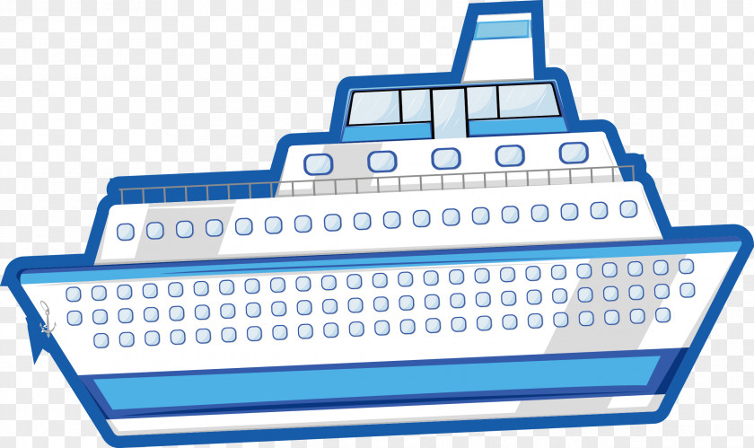 Ship Vector Cruise Drawing PNG