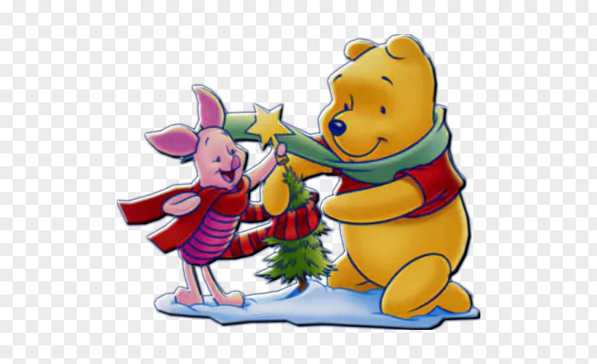 Winnie The Pooh Winnie-the-Pooh Piglet Tigger Eeyore Christmas PNG
