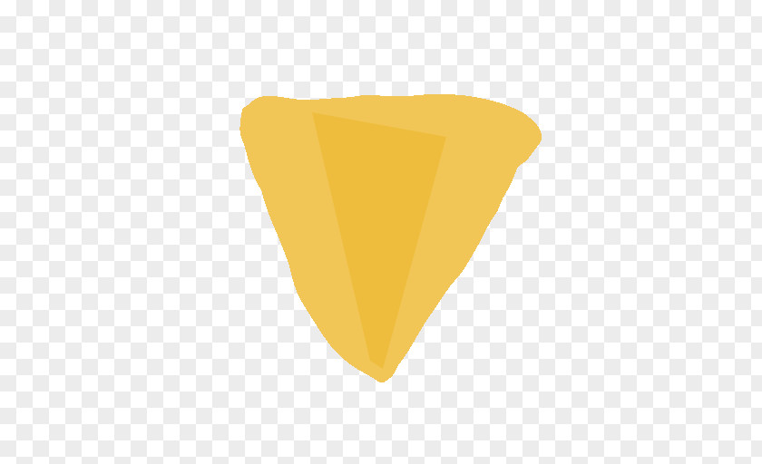 Yellow Pepper Line Triangle PNG