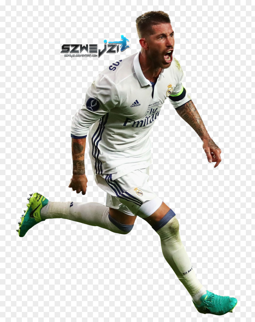 Football Sergio Ramos Player PNG