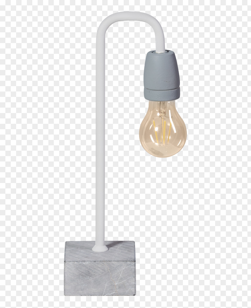 Lamp Concrete Wood Metal Edison Screw PNG