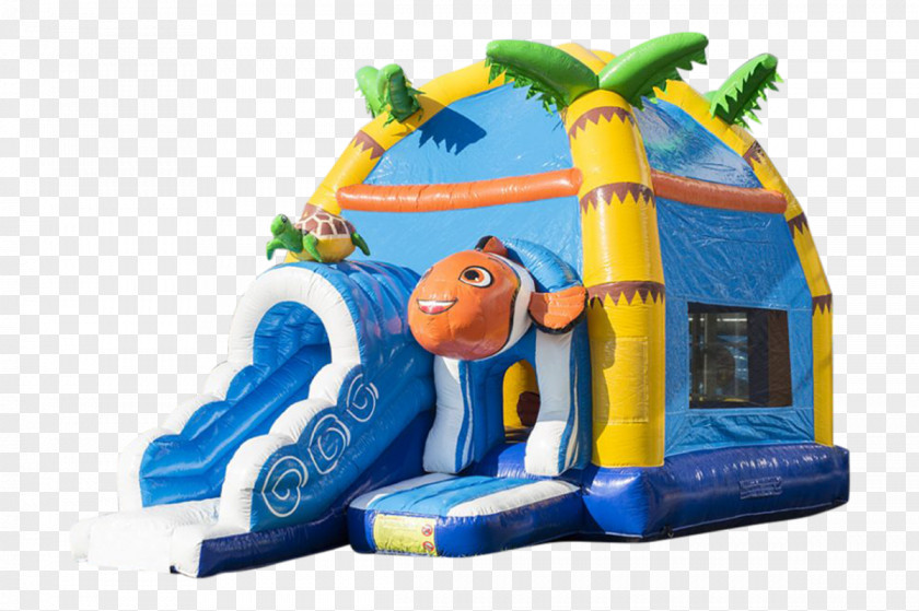 Sea World Fish Fun Inflatable Bouncers Bungee #4 Carousel PNG
