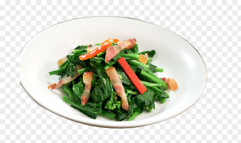 Bacon Kale Seedlings Spinach Salad Chinese Cuisine Fruit Namul Broccoli PNG