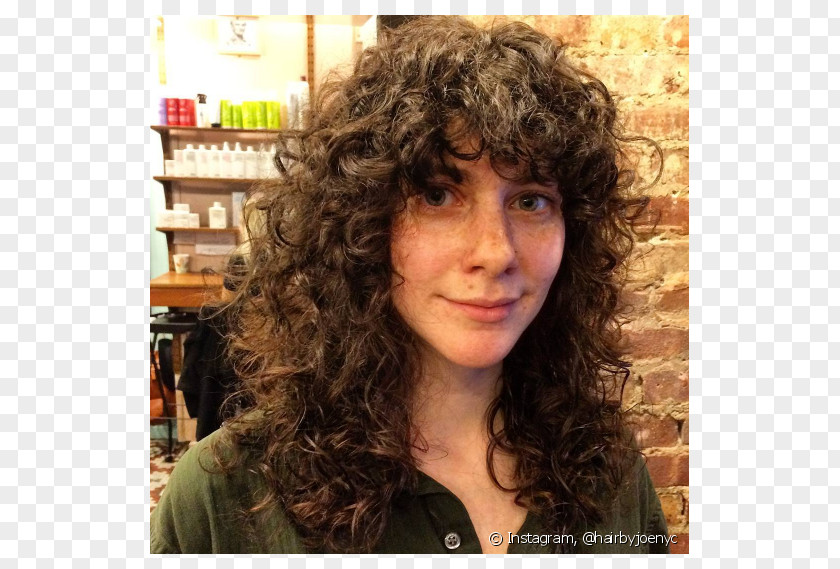 Cabelos Ondulados Hairstyle Shag Hair Coloring NaturallyCurly.com PNG