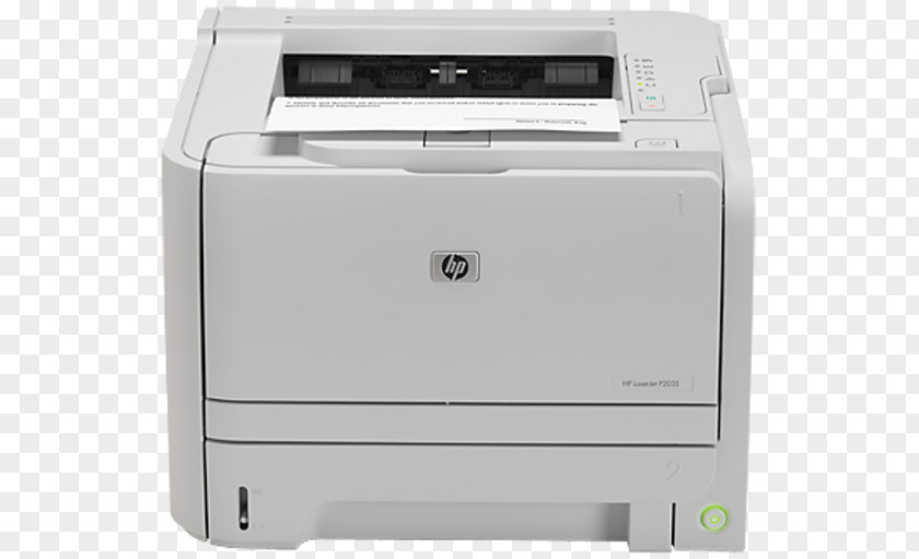 Hewlett-packard Hewlett-Packard HP LaserJet P2035 Laser Printing Printer PNG